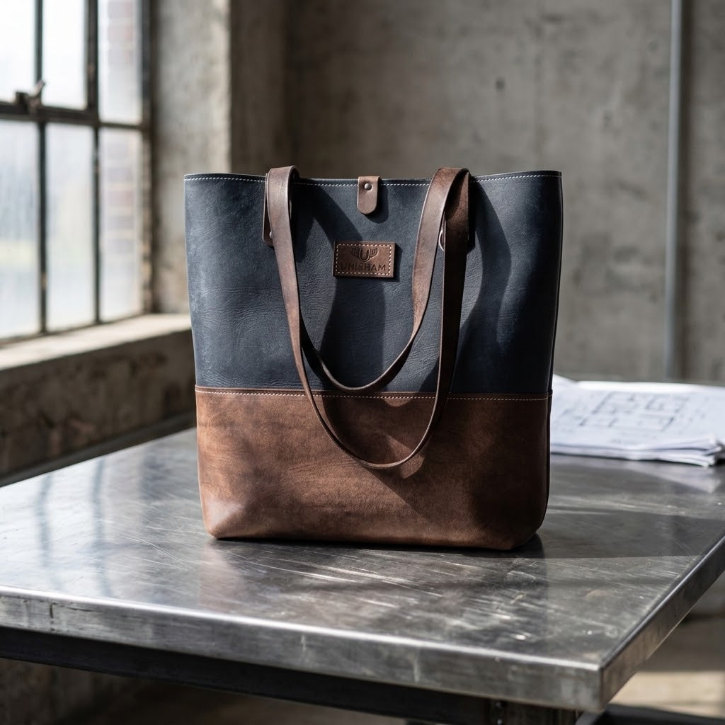 Sac fourre-tout "Kantuut" | Navy & Castagno Sac fourre-tout UNISHAM