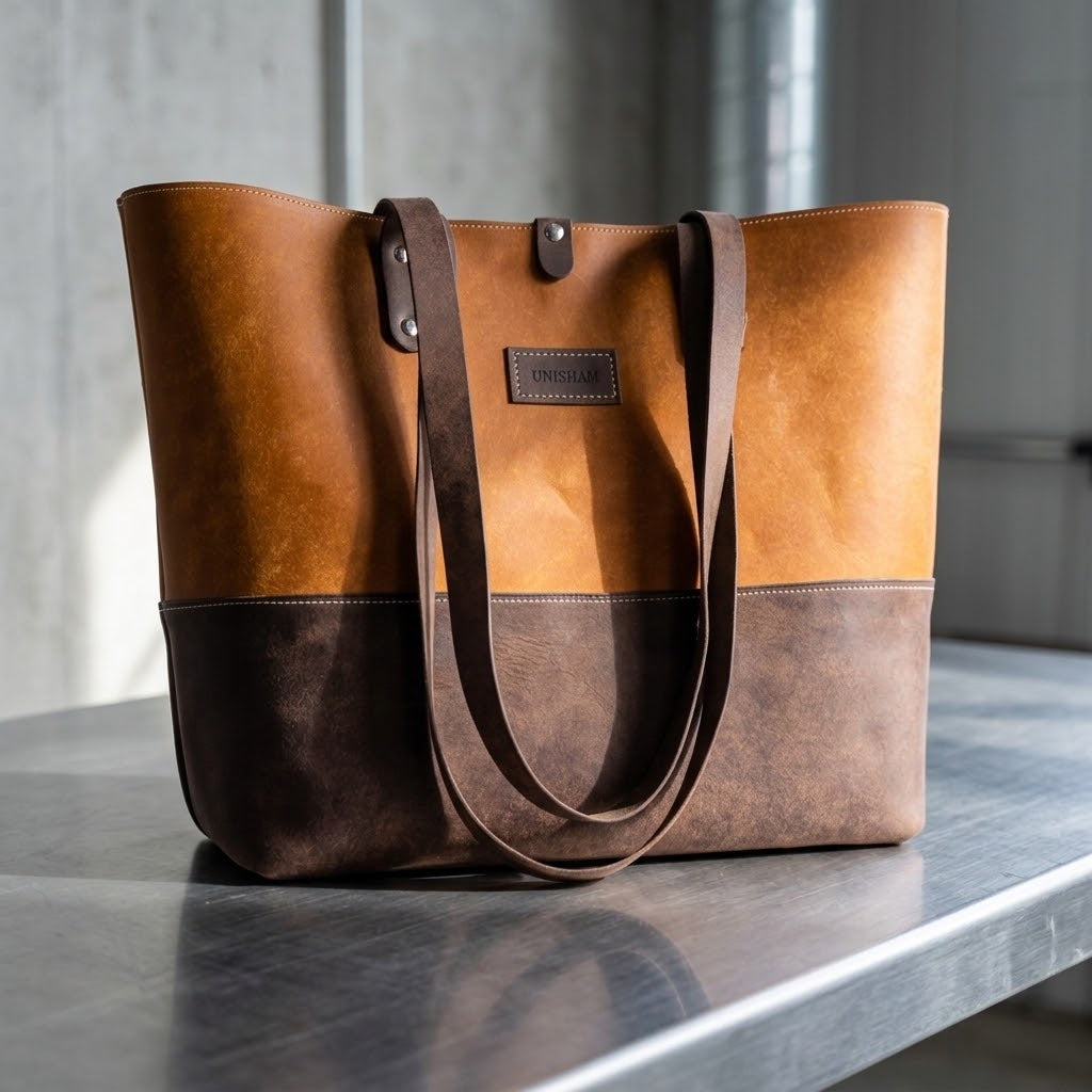 Grand Sac fourre-tout "Kantuut" | Cognac & Castagno Sac fourre-tout UNISHAM