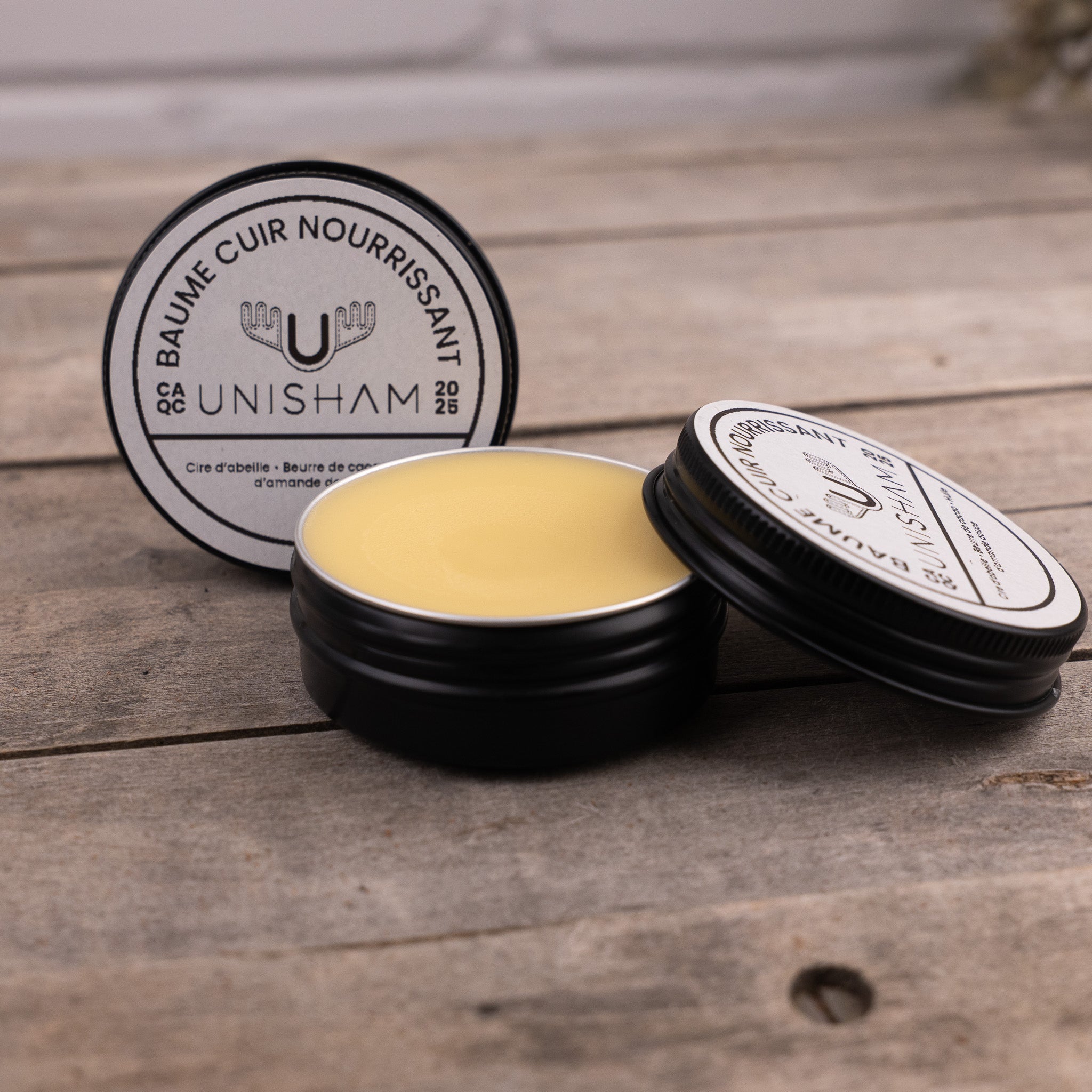 Baume cuir artisanal fait mian - Unisham