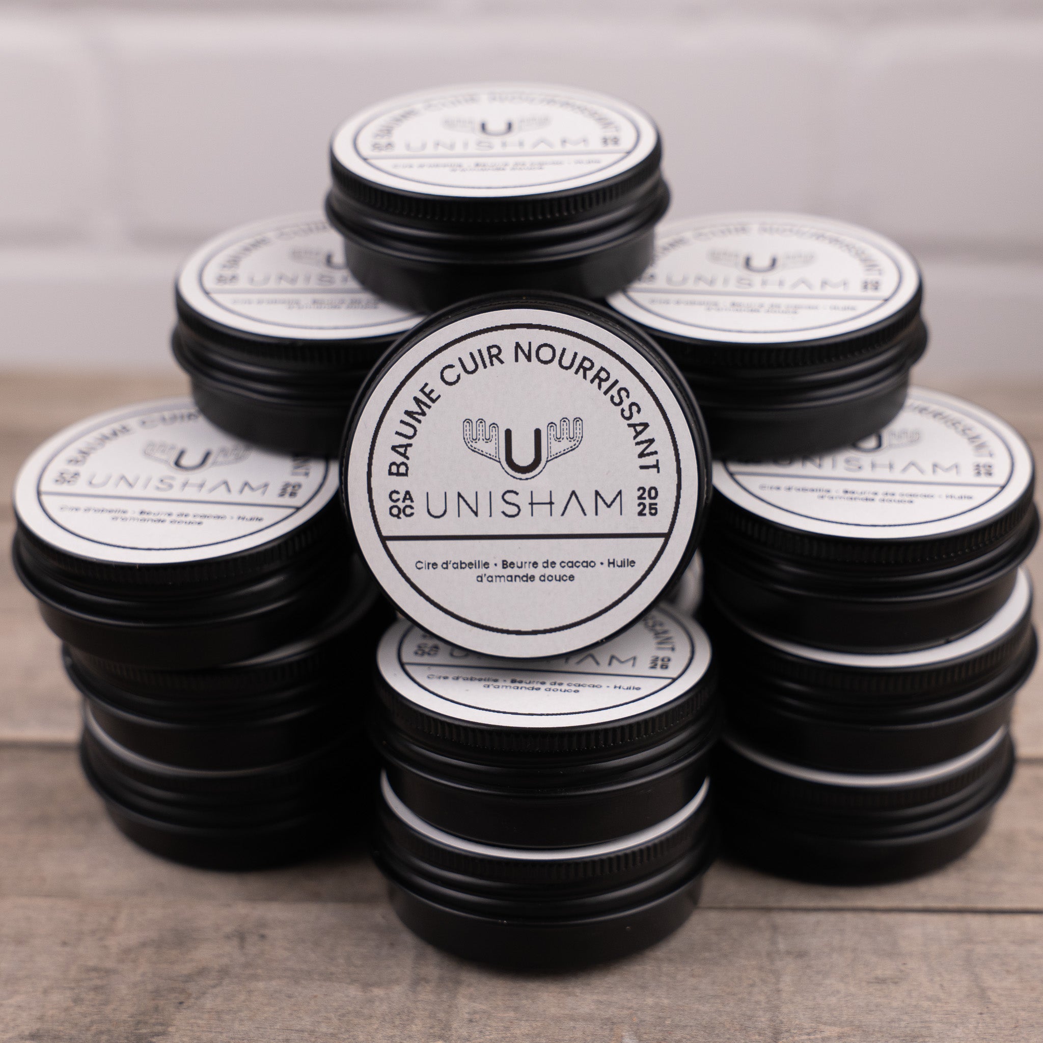 Baume cuir artisanal fait main - Unisham