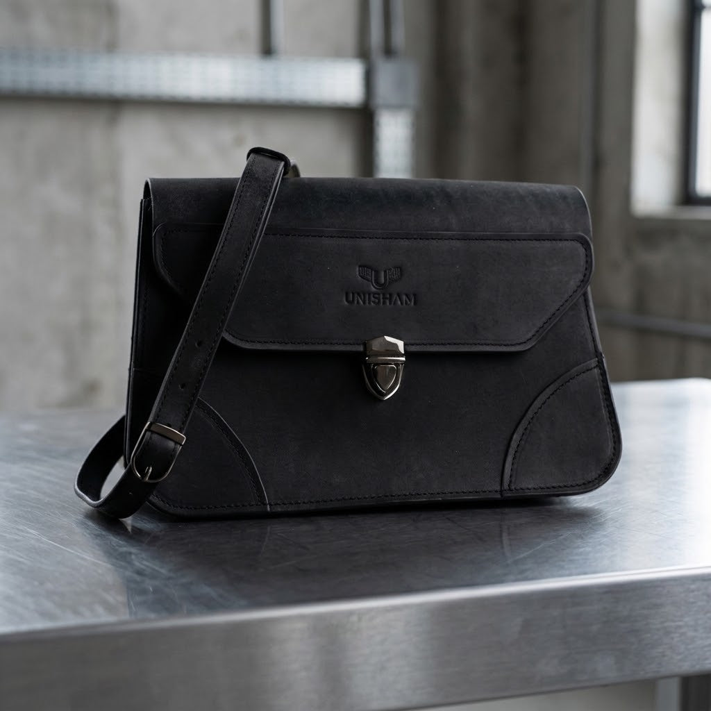 Sac à badoulière "Atiku" | Noir Sac à badoulière UNISHAM