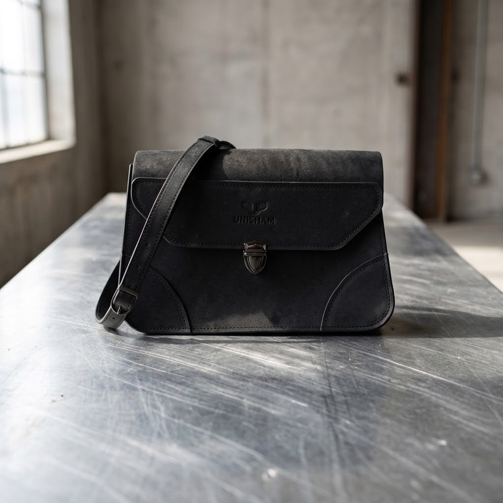 Sac à badoulière "Atiku" | Noir Sac à badoulière UNISHAM