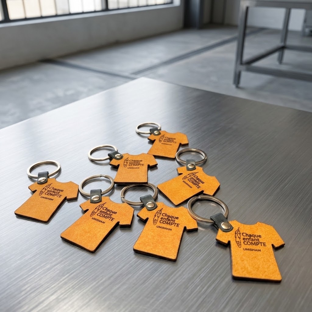 Porte clé « Chandail Orange » Accessoires UNISHAM