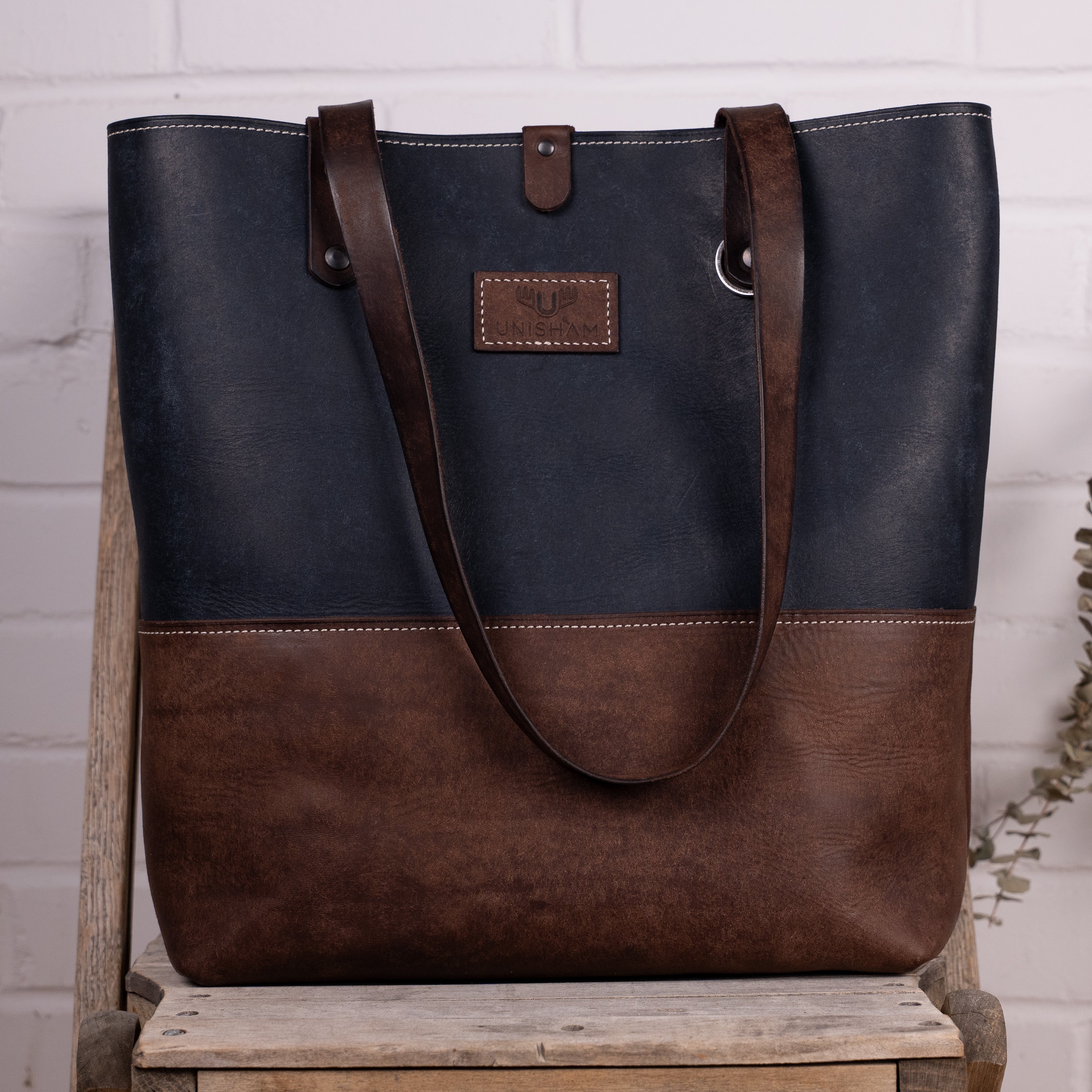 Sac fourre-tout "Kantuut" | Navy & Castagno