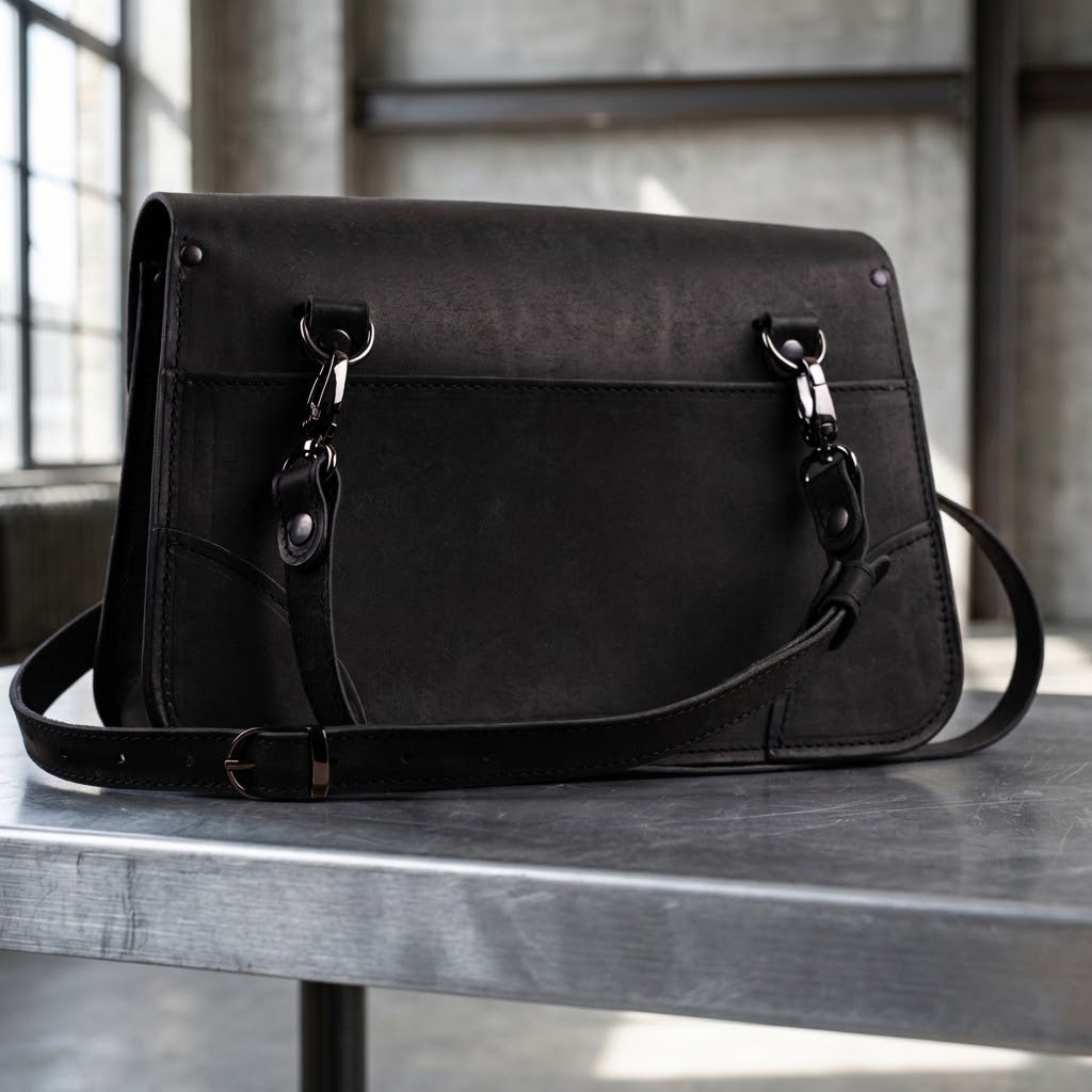 Sac à badoulière "Atiku" | Noir Sac à badoulière UNISHAM