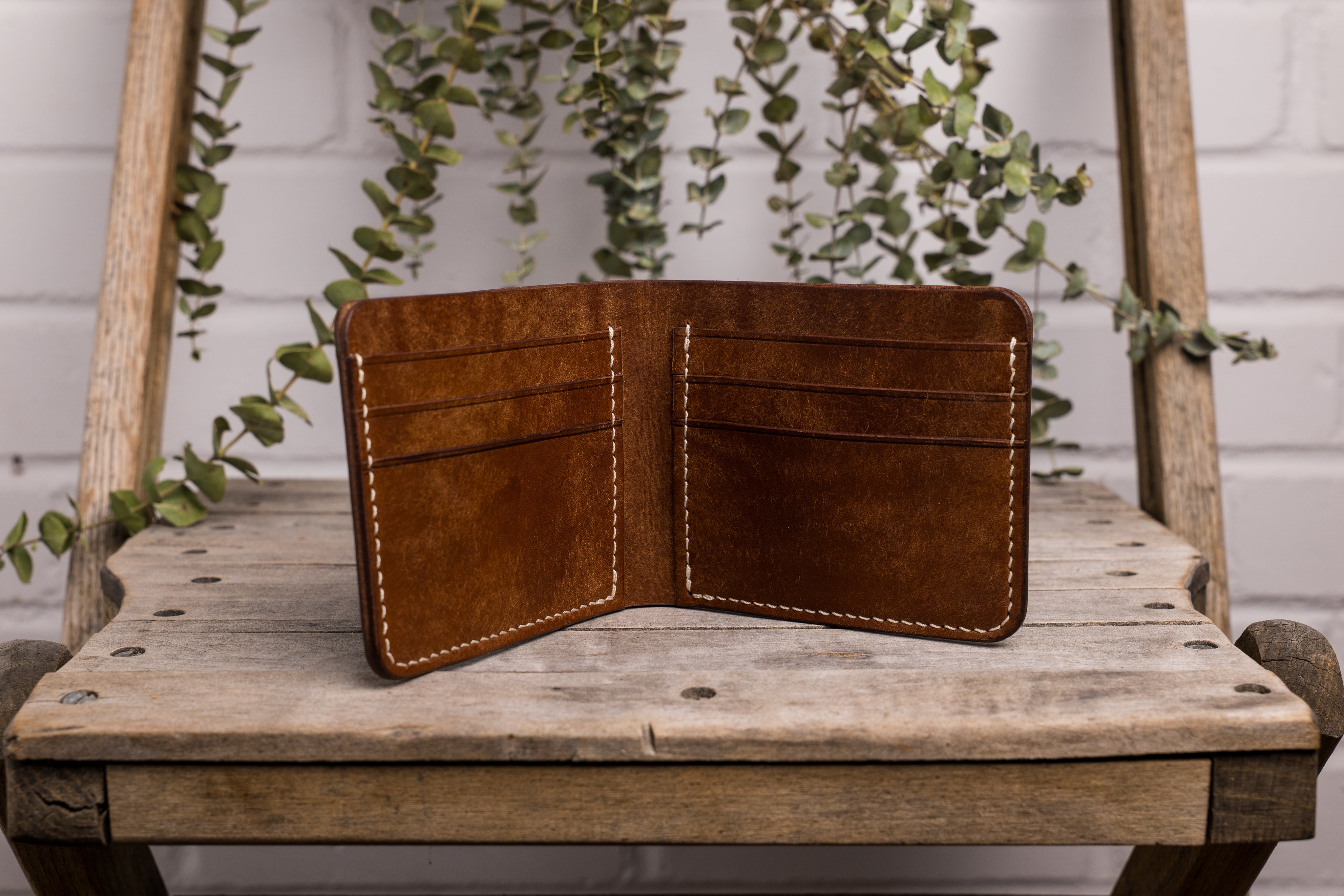 portefeuille en cuir fait main - Unisham