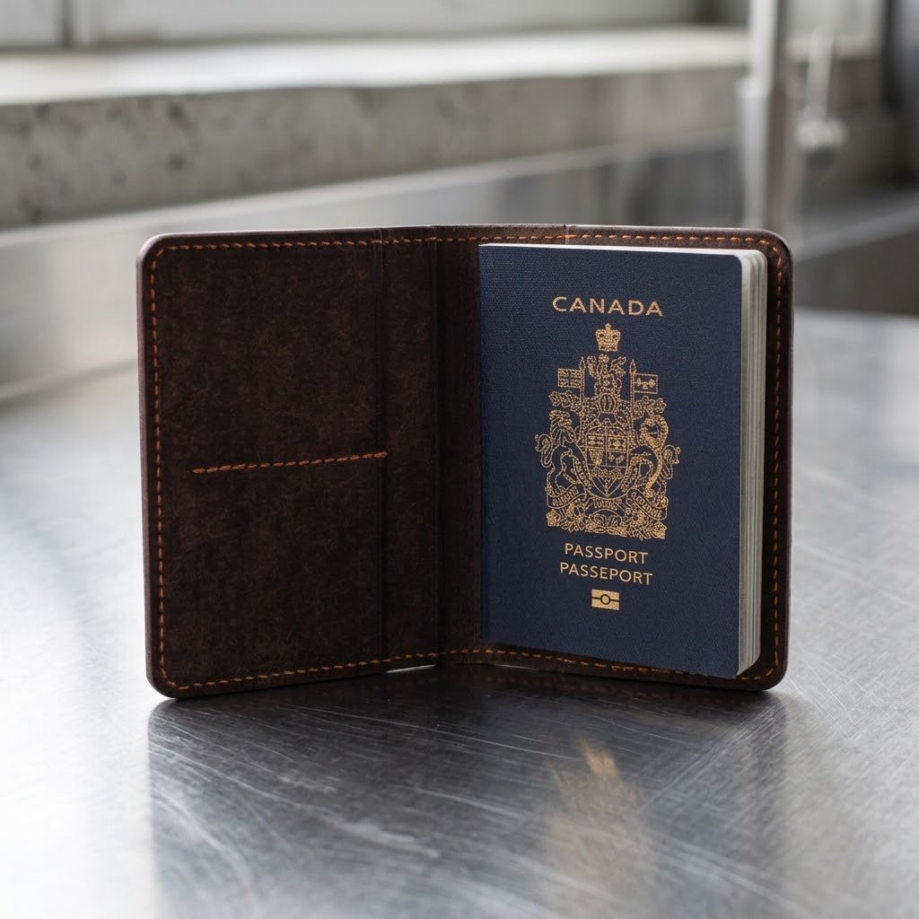 Porte Passeport en cuir "Pushu" | Castagno Accessoires UNISHAM