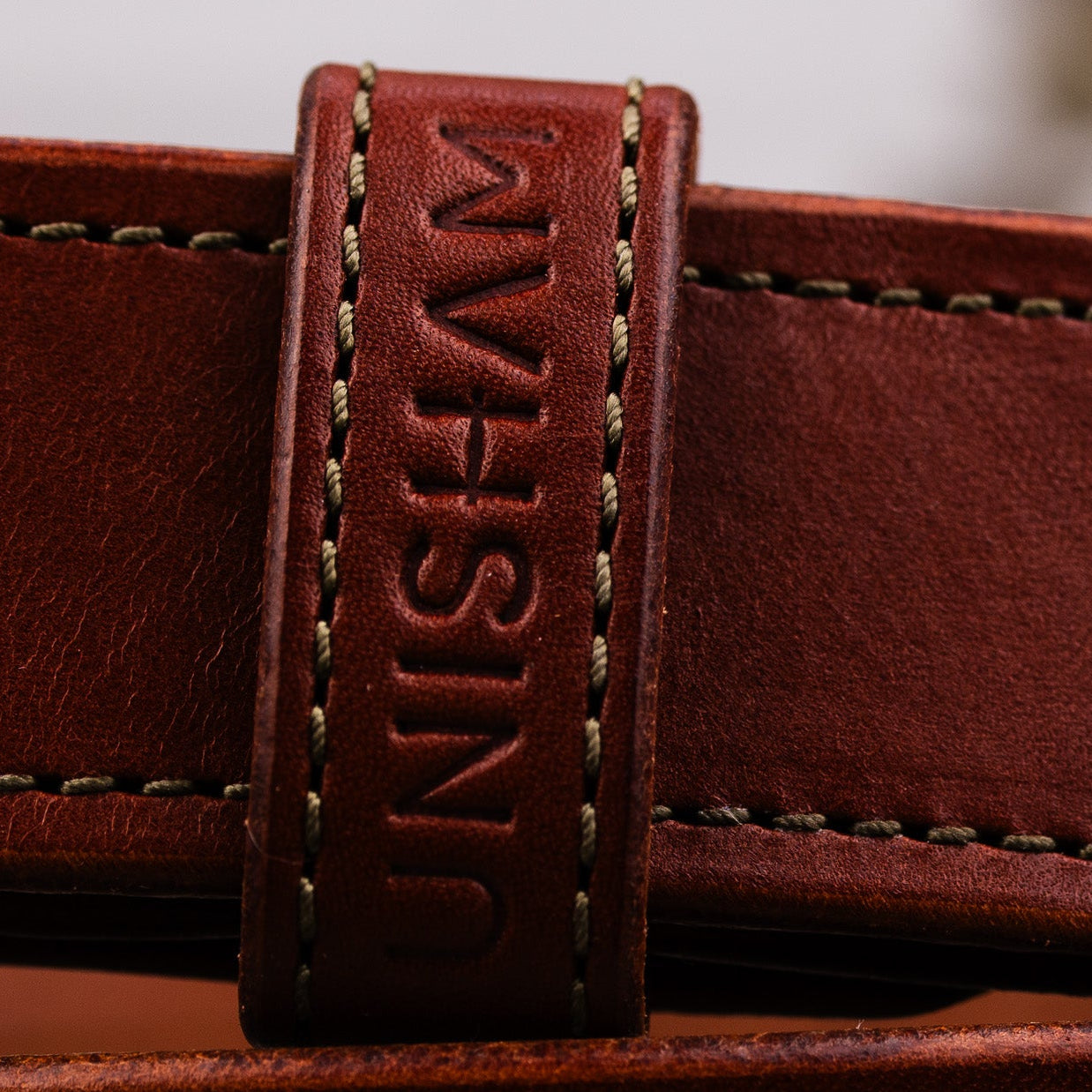 ceinture en cuir fait main - Unisham