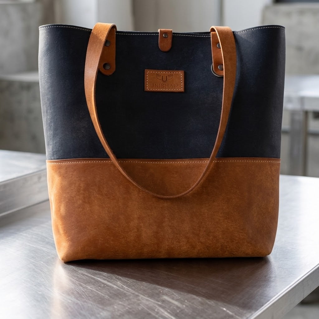 Sac fourre-tout "Kantuut" | Navy et Cognac Sac fourre-tout UNISHAM