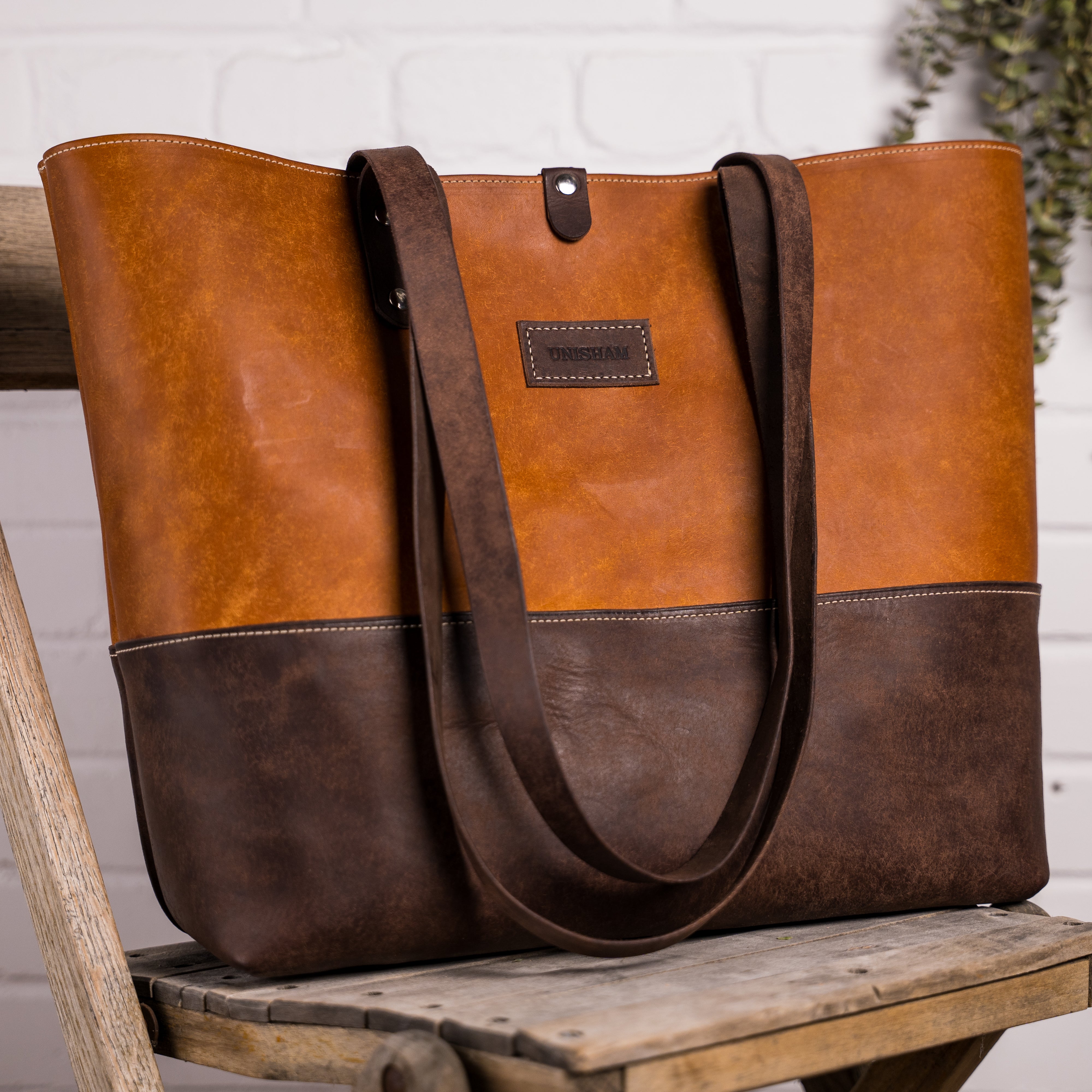 Sac en cuir fait main - Unisham