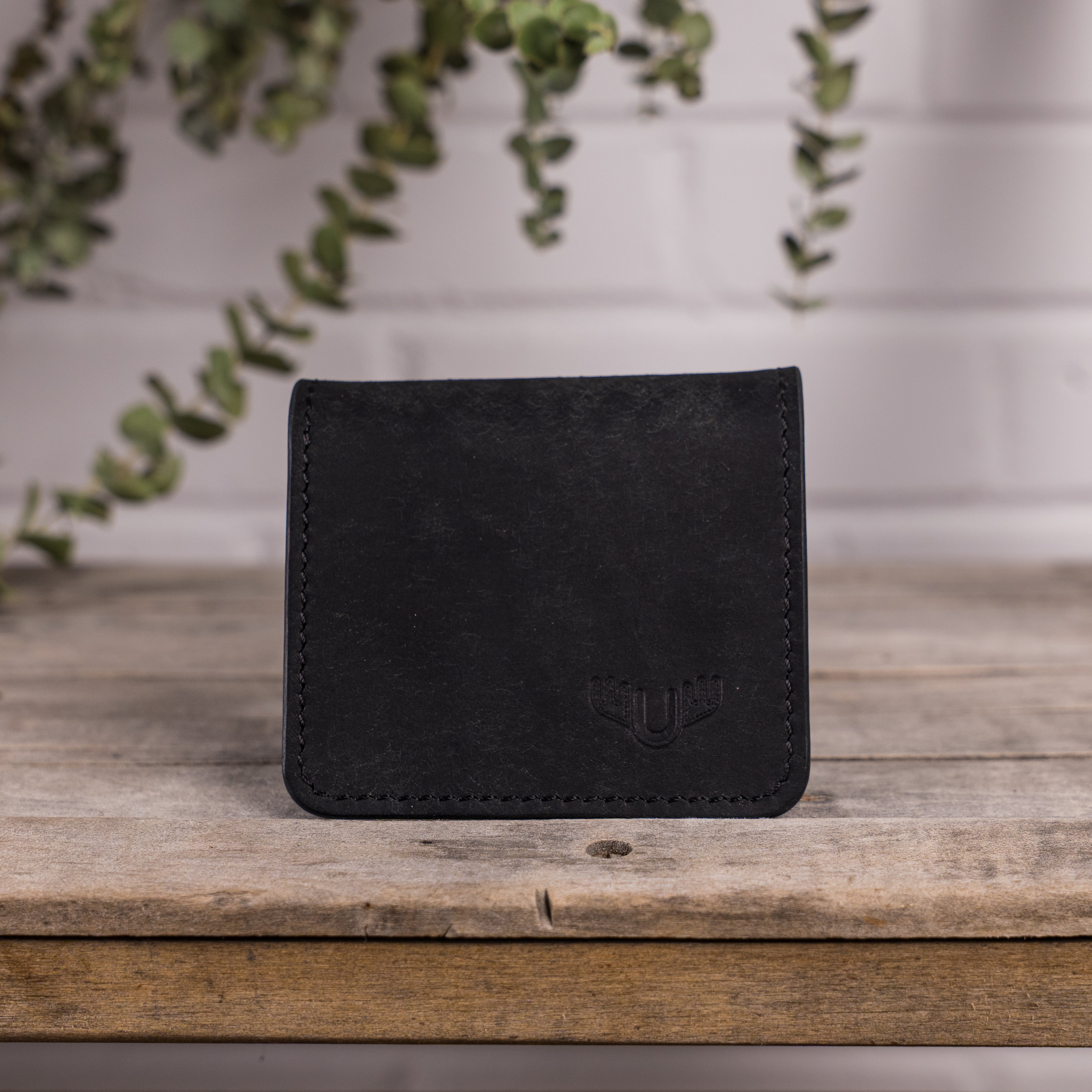 porte-carte en cuir fait main - Unisham