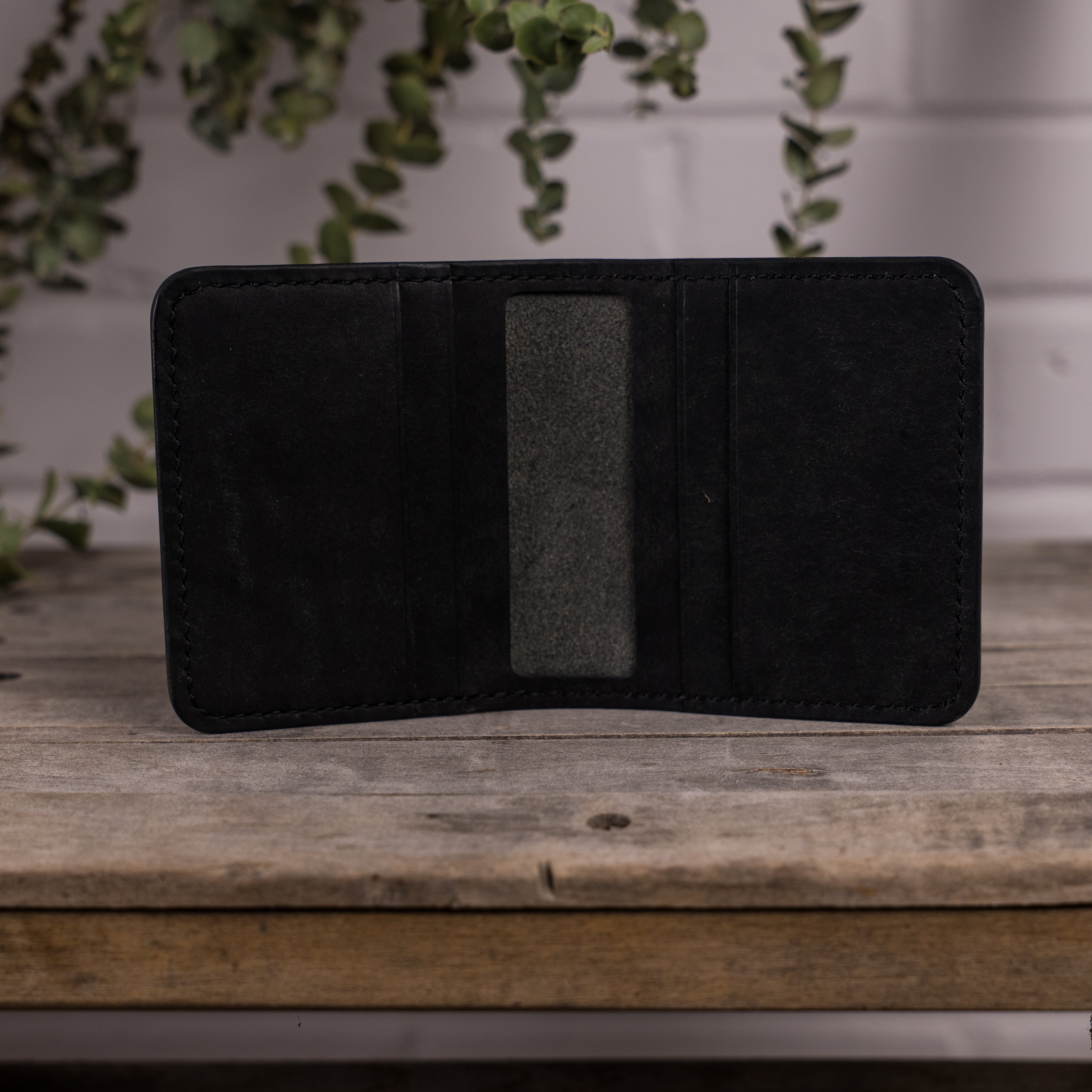 porte-carte en cuir fait main - Unisham