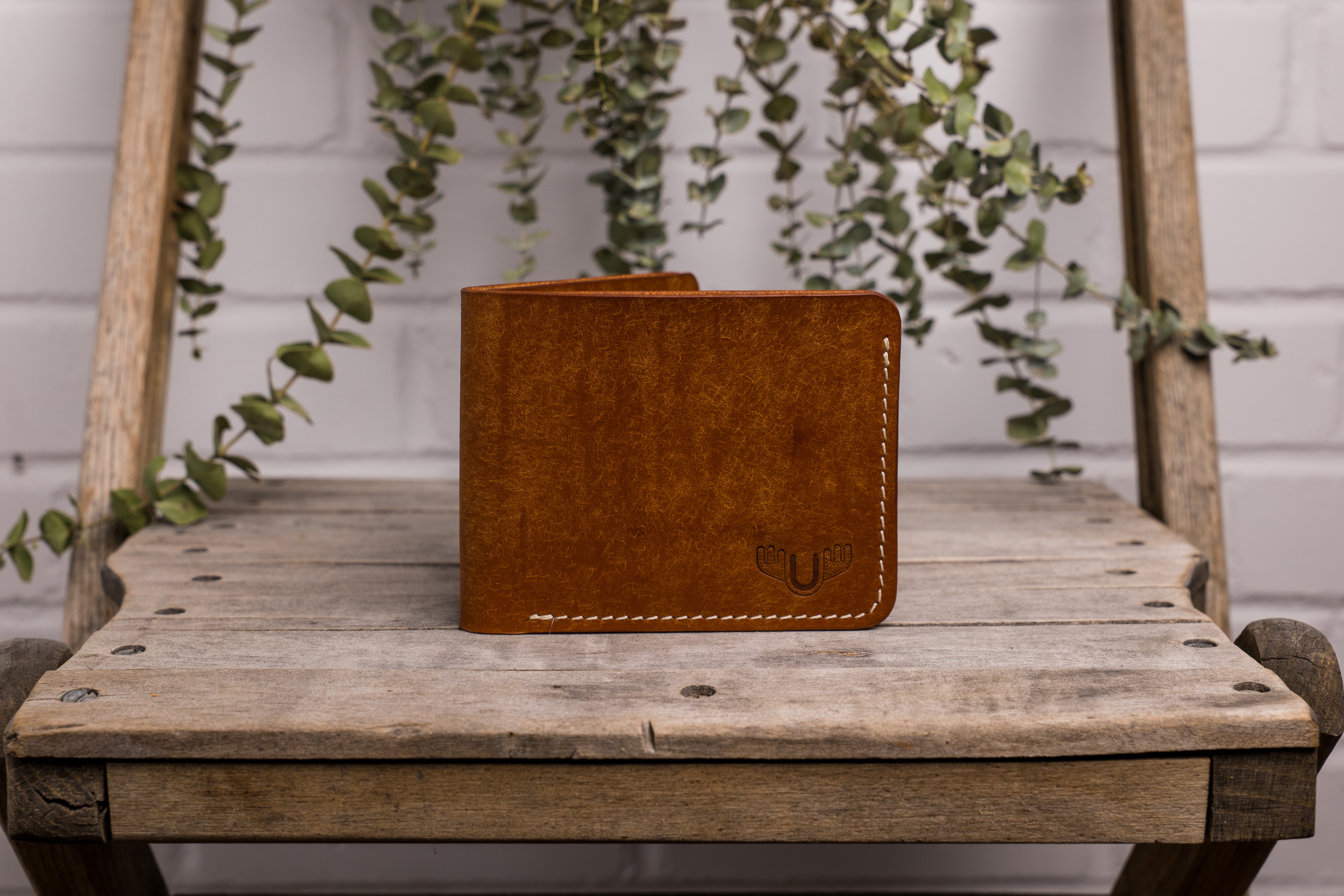 portefeuille en cuir fait main - Unisham