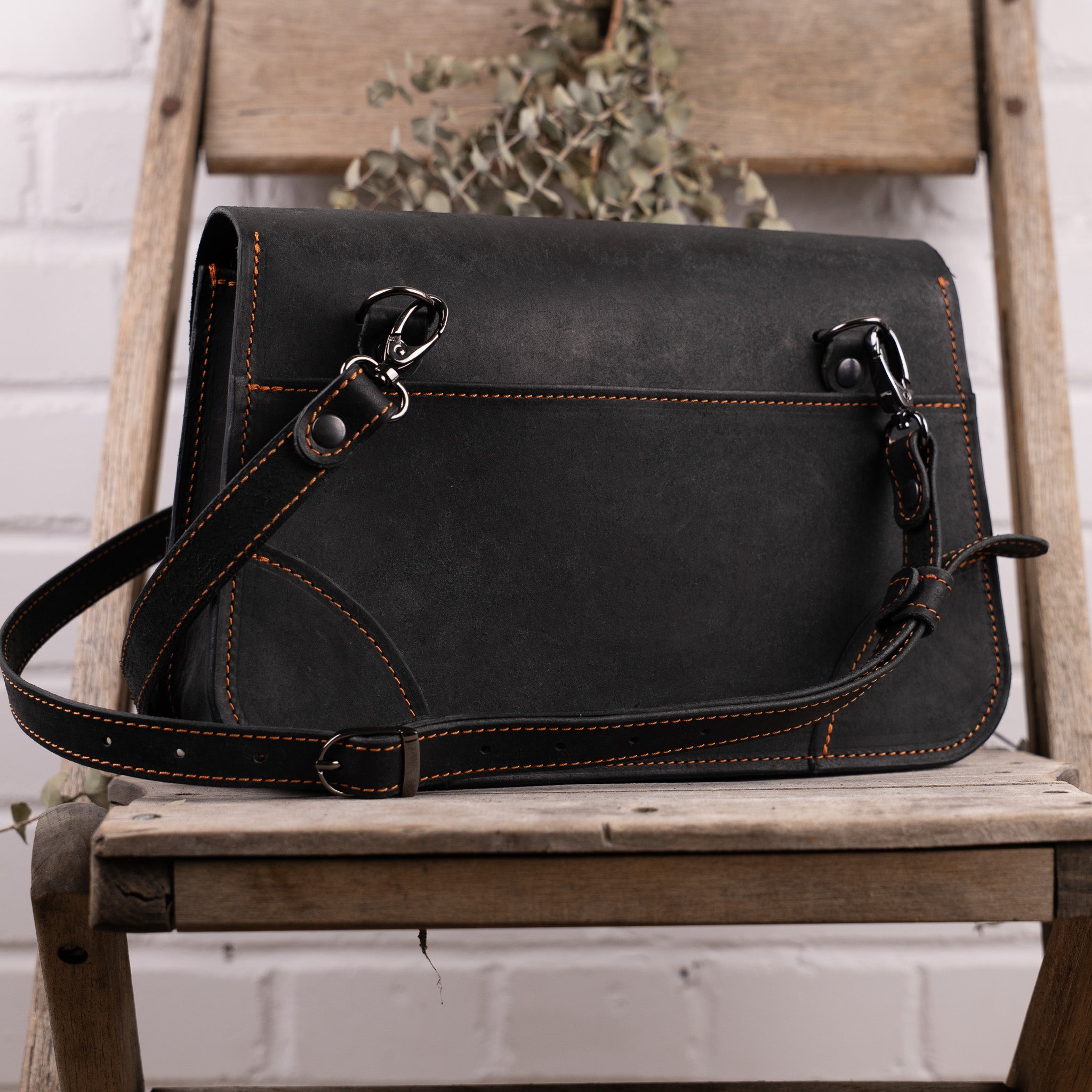 sac à bandoulière en cuir fait main - Unisham