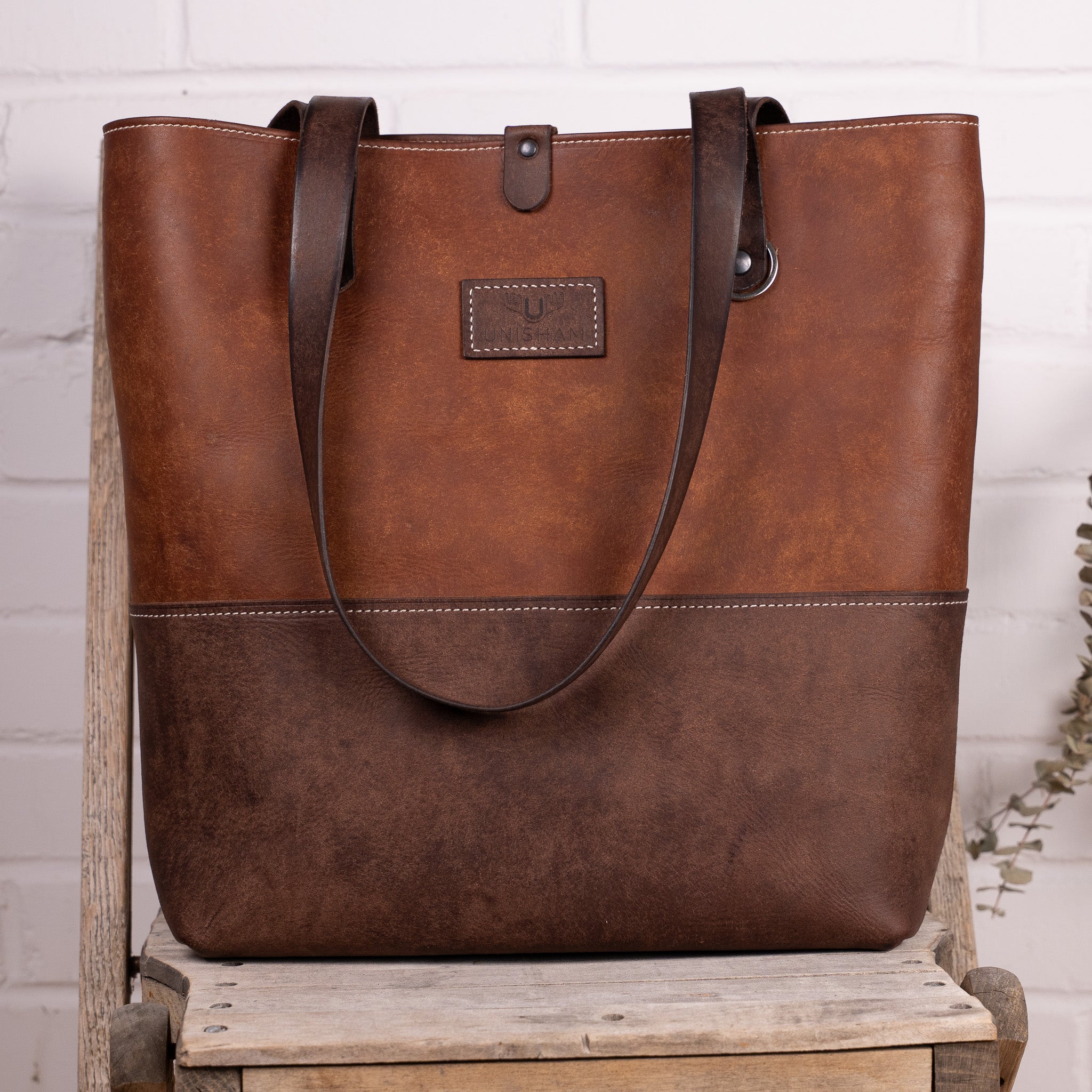 Sac en cuir fait main - Unisham